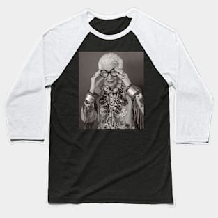 Iris Apfel Baseball T-Shirt